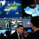 Jack Ma at Alibaba’s headquarters in Hangzhou, where they track sales across the country.
